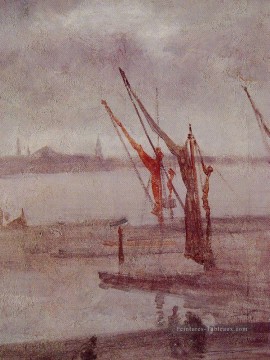 Chelsea Wharf Grey et Silver James Abbott McNeill Whistler Peinture à l'huile